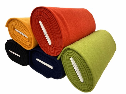 Boiled wool fabric thick - boiled,