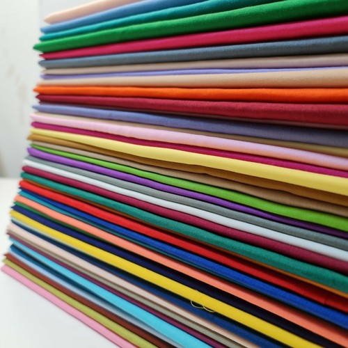 Plain polycotton fabric - plain, 44"