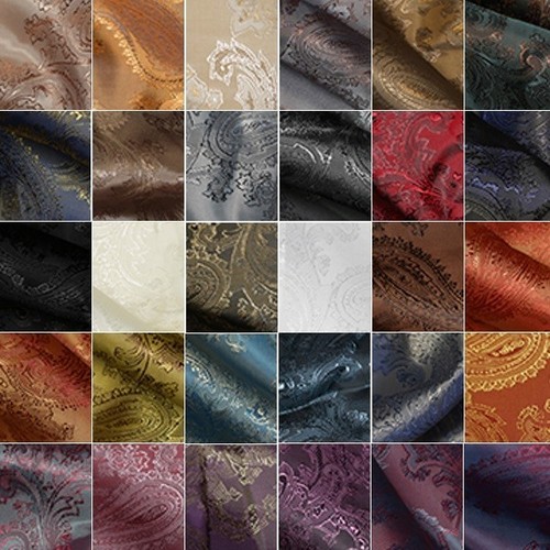 Paisley jacquard dress lining - jacquard,