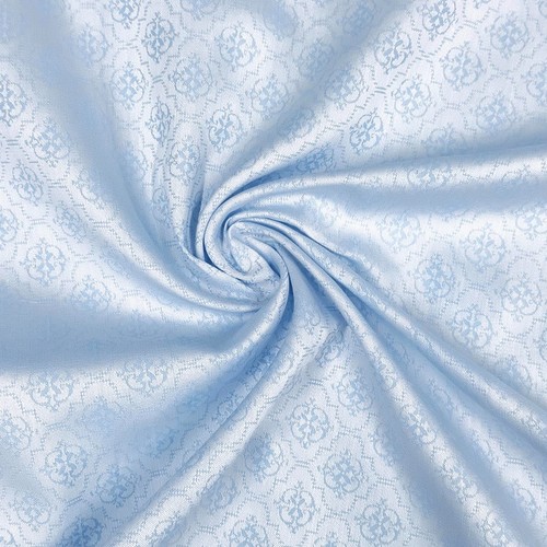 Pale blue white - pale, floral