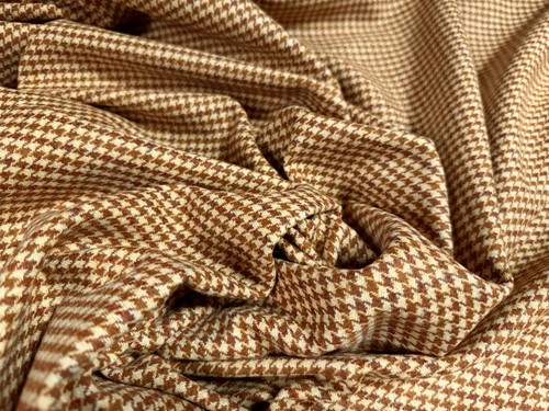 Wool tweed fabric per - tweed, metre