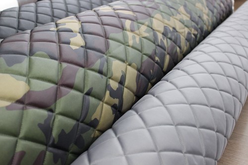 Box quilted fabric - quilted,