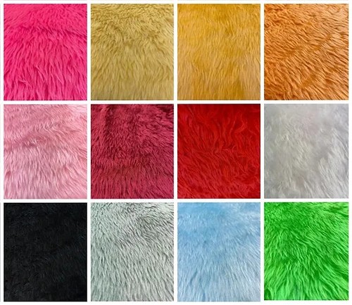 Premium quality fur fabric fux - fur,