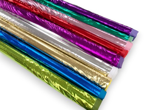 Stretch foil fabric mirror - stretch,