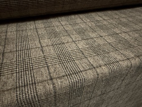 Wool flannel fabric - fabric,, per