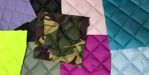 Quilted fabric waterproof 4oz - quilted,