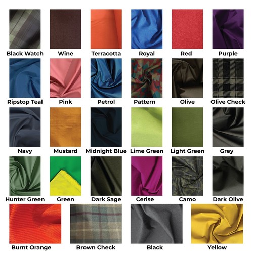 Dry wax fabric - dry, water