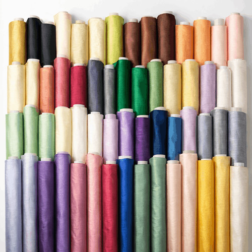 Satin backed shantung dupion - satin,