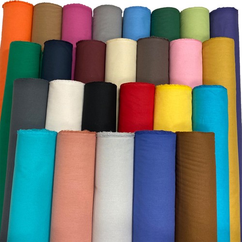 Plain cotton fabric dress - plain,