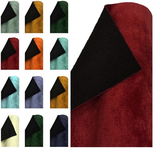 Plush velvet fabric faux suede - plush,
