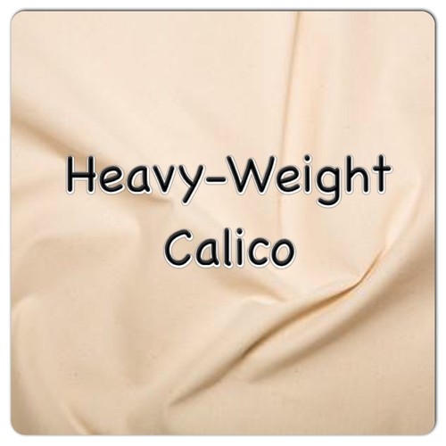 Heavy weight calico 100 - heavy-weight, 100%