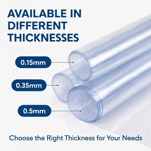 Clear pvc sheeting fire uv - clear,