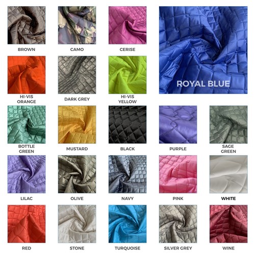 4oz quilted fabric waterproof - quilted,