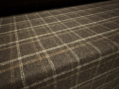 Wool flannel brushed - flannel, fabric