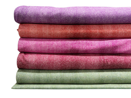 Herringbone wool fabric - herringbone, winter