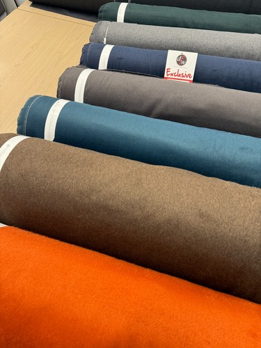 Melton wool fabric - fabric, wide