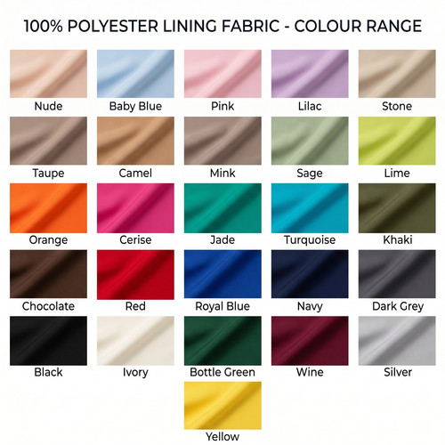 100 polyester lining fabric - 100%,