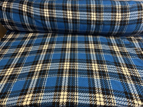Metres blue tartan - 5,