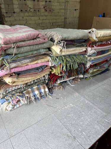 100 lambs wool fabric bundle - 100%,